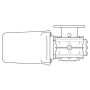 Motoréducteur V3 - 24V - IP68 - non Fast Fit