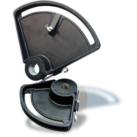 Secteur 80° en alliage d'aluminium de haute résistance - 508mm