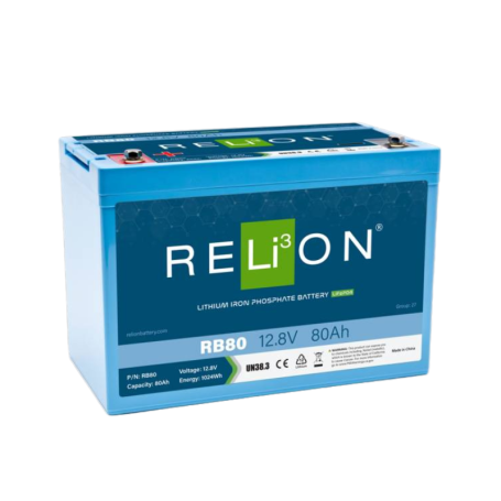 Batterie RELiON 12.8V 80Ah 4SC LiFePO4