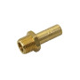Adaptateur rainuré 15 mm 1/2'' NPT mâle avec clapet anti-retour