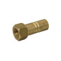 Adaptateur rainuré 1/4'' NPT femelle, en laiton