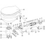 Kit de réparation pour toilettes électriques LT-0 et LT-1 - 24V