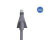 Passe-pont compatible Starlink - connecteur jusqu'à Ø30 mm, câble 8,5 mm - GRIS