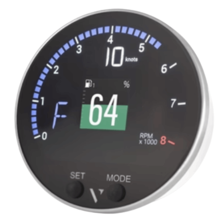 Afficheur multifonction VMH 35 0-5V GPS -  12V