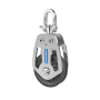 Poulie simple HTX 90 mm inox