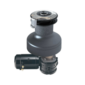 Kit winch électrique EVO 70 - 24V - Aluminium gris - 3 vitesses