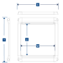Habillage Store & Moustiquaire flush taille 44