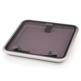 Panneau Low Profile T60 gris cadre anodisé gris avec serrure