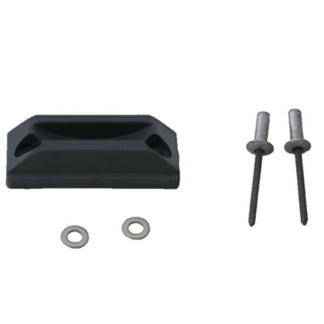 Gâche de fermeture pour panneaux Low & Medium Profile - noire
