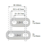 Barre de liaison Pro Installer - 31.-34,7 mm - 650A (en vrac)