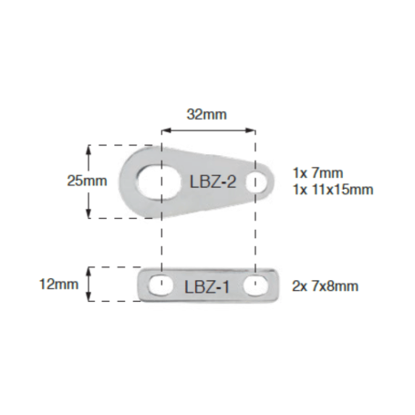 Barre de liaison Pro Installer 400A Link Z - 2 connexions