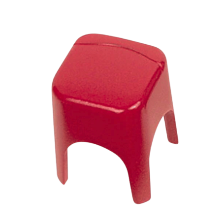 Protection simple plot isolé 10 mm - Rouge