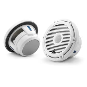 HAUT PARLEURS 7.7 POUCES AVEC GRILLE CLASSIQUE BLANCHE