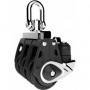 Poulie Control triple & taquet - 40 mm