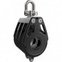 Poulie Racing triple & ringot - 80 mm