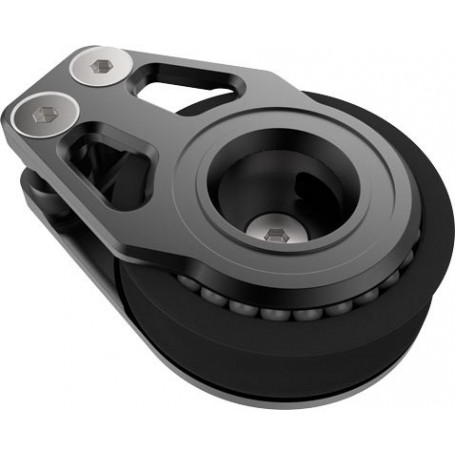 Poulie Racing plat-pont simple - 105 mm