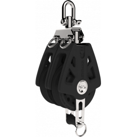 Poulie Synchro double & ringot - 72 mm