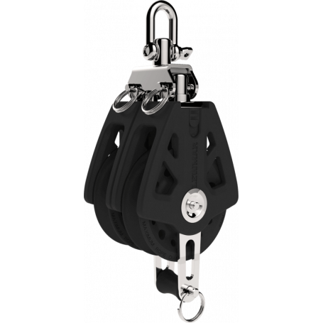 Poulie Synchro double & ringot - 72 mm