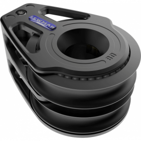 Poulie Racing HR plat-pont double - 155 mm