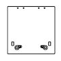 Panneau de pont Flush T60 - gris