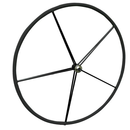 Barre à roue Fastnet gainée noire Ø1320mm