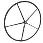Barre à roue Fastnet gainée noire Ø1320mm