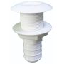Passe-coque cannelé avec collerette standard Ø30 mm, pour tuyau Ø25 mm 