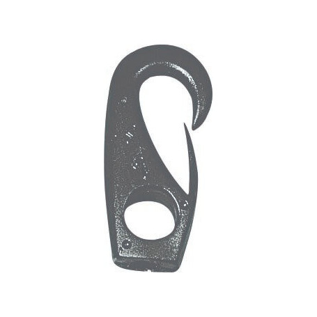 Mousqueton polyamide 49 mm pour sandow Ø6 mm