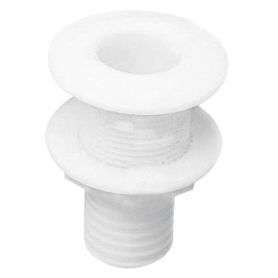 Passe-coque avec collerette flush Ø46 mm, L.55 mm, pour tuyau de Ø40 mm 