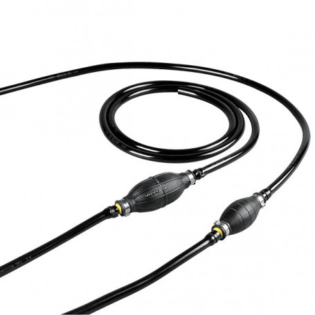Poire d'amorçage Ø39 mm avec tuyau PVC Ø8 mm L.2 m