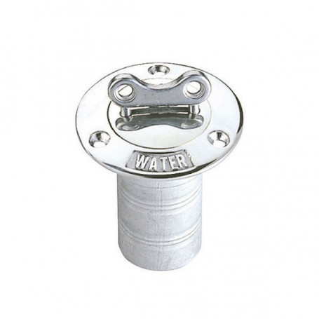 Nable inox avec clé rabattable pour carburant, Ø38 mm