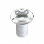 Nable inox avec clé rabattable pour carburant, Ø38 mm