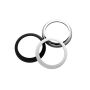 Enjoliveur Ø52 mm rond - blanc