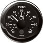 Pyromètre 100°- 900°C - 37 Mv - Ø 52 mm - Viewline