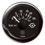 Indicateur de pression d'huile de transmission 30 bar - Ø 52 mm - Viewline