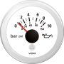 Manomètre pression huile 0-10 bar 0-150 psi - 10-184 Ohm - Viewline