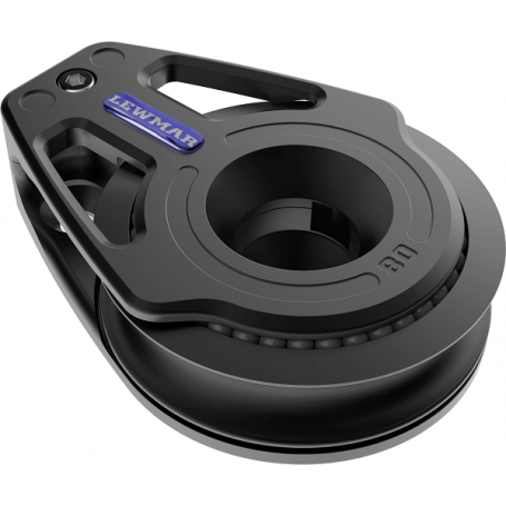 Poulie Racing HR plat-pont simple - 130 mm