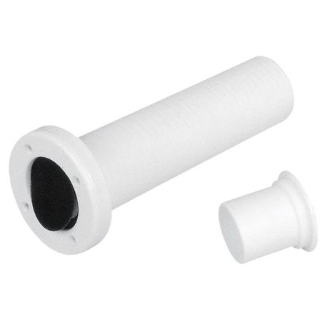 Passe-coque télescopique avec clapet de non retour Ø40 mm, L65-195 mm