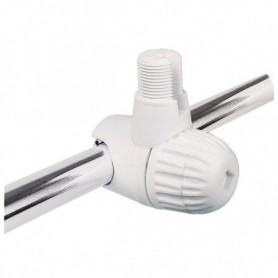 Embase pour antenne sur balcon pour tuyau Ø18-27 mm