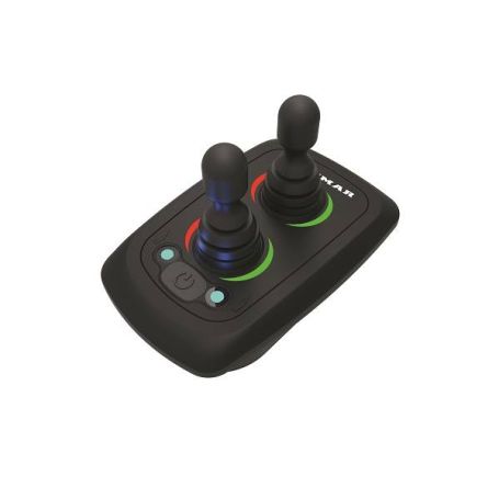 Joystick double pour propulseur Lewmar