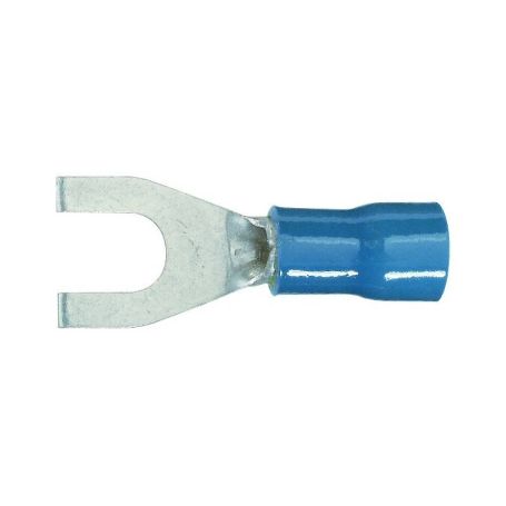 Cosse fourche Ø 1.5 - 2.5 mm² - Ø5 mm - bleue