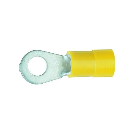 Cosse à oeil Ø 4 - 6 mm² - Ø5 mm - jaune