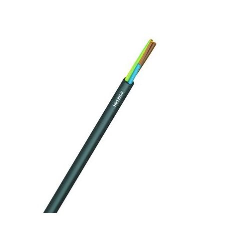 Câble HO5 RN-F - 2 x 0.75 mm² - Caoutchouc noir