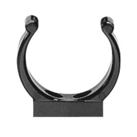 Support clip en plastique - Ø19 mm