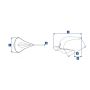 Ancre Epsilon inox 40 kg